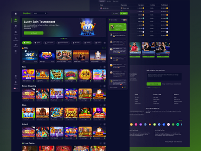 Casino Website Design 3d animation bitcoin branding casino casino gambling casino landing page casino website crypto crypto casino crypto landing page graphic design landing page design marketplace metaverse motion graphics nftart onboarding page ui web