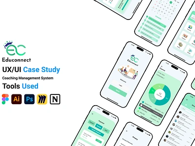 Coaching management system (CMS) adobexd app casestudy design figma illustration illustrator interaction interface miro mobileapp mobileappdesign mobiledesign notion photoshop ui uidesign ux uxresearch uxui