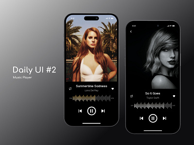 Music Player app daily daily ui dailyui dailyuichallenge design mobile design mobile ui music music player ui ui design user interface