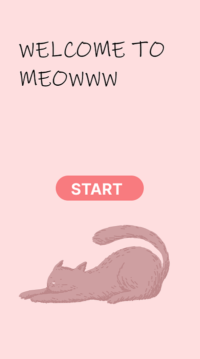 Login app cat signup start ui ux