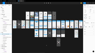 Rider App UI Design app design figma illustration ui ux