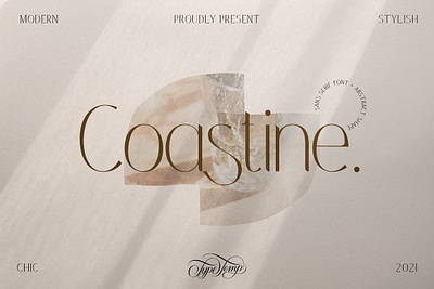 Coastine - Chic Modern Font advertising century chic chic font coastine chic modern font display fonts font design font display logo fonts elegant magazine font modern modern font modern fonts popular sans serif sans serif font sans serif fonts stylish font summer font website fonts