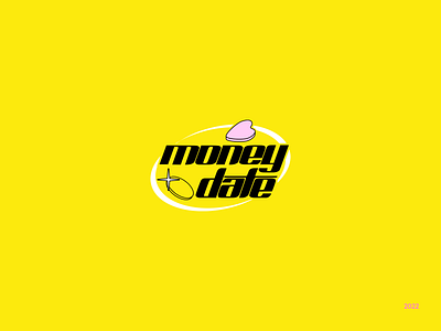 Moneydate animation branded media branding graphic design illustration logo motion graphics vector y2k