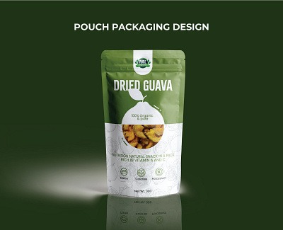 POUCH PACKAGING DESIGN dried