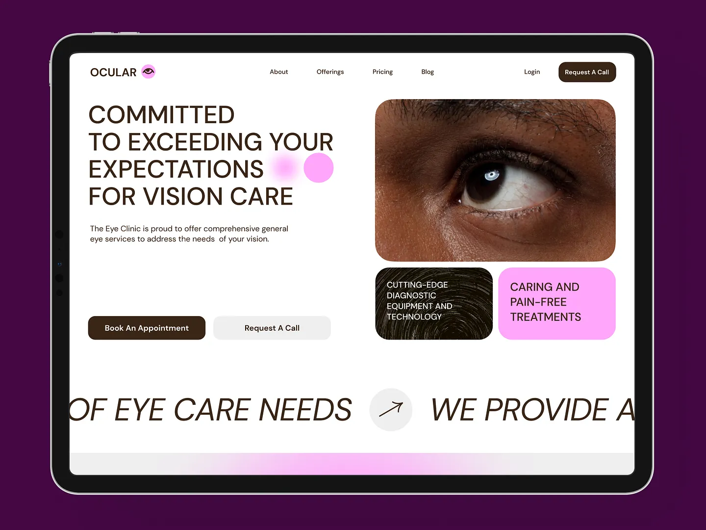 Innovative Clinic Website Design for Enhanced User Experience