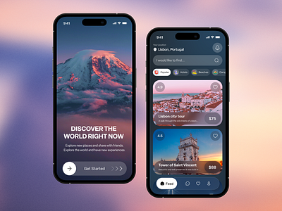 Travel and Booking App app design apps booking app creative design design app figma graphic design interface mobile travel travel app userexperience