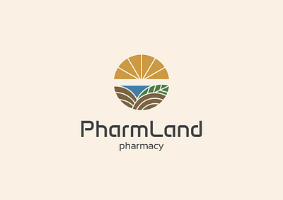 Logo for the pharmacy branding graphic design logo