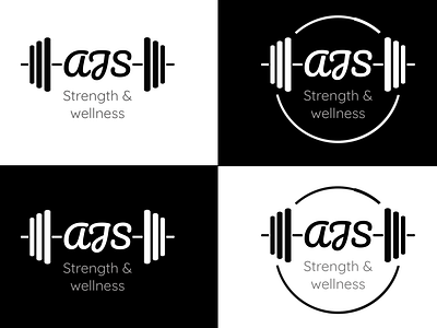 Logo design logo design pt gym dumbells