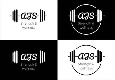 Logo design logo design pt gym dumbells