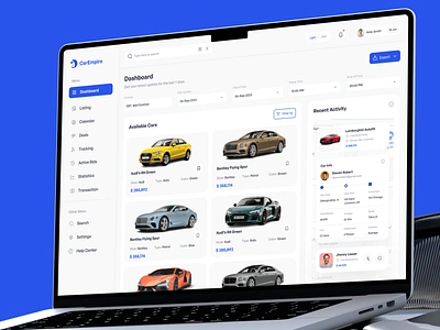 CarEmpire - Car selling dashbaord car saas car selling onixlab studio saas saas app saas design saas product ui8