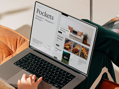 Pockets - E-commerce Framer Template deck design e commerce figma graphic design presentation store ui
