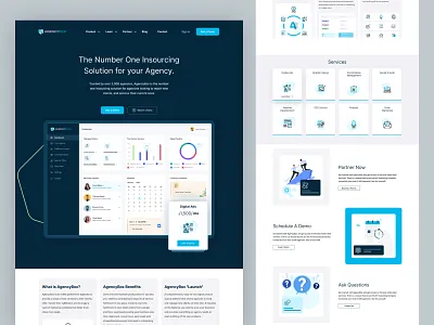 Digital Marketing Platform Website digital ads website digital marketing website landing page marketing ads marketing platform marketing website ui ux website ui
