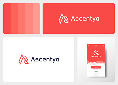 ASCENTYA Logo Design Concept 🔥 abstract abstract logo brand design brand identity branding branding design flat geometric design graphic design logo logo design logotype minimal logo modern visual identity