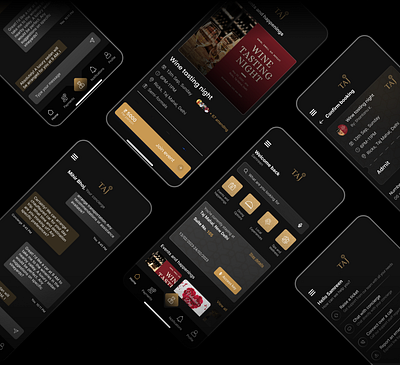 Taj Enchant- App for hotel guests design hotelapp mobileapp ui uiux uiux design