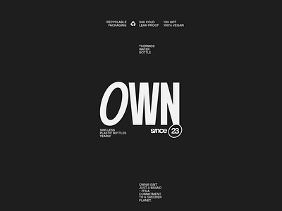 OWN - Branding branding color design graphic design identity layout logo typography visual