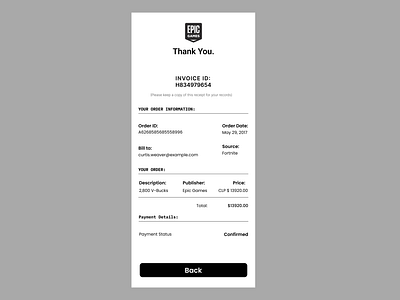 Day 46/100 Invoice 100 day ui challange animation bill branding daily ui 46 dailyui46 day 46 design graphic design illustration invoice logo ui vector