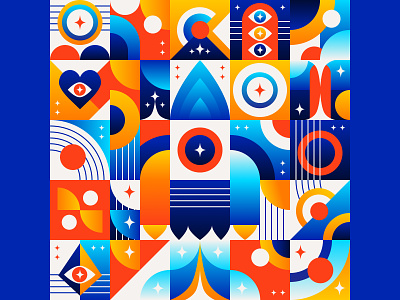 Geometric Art designs, themes, templates and downloadable graphic elements  on Dribbble