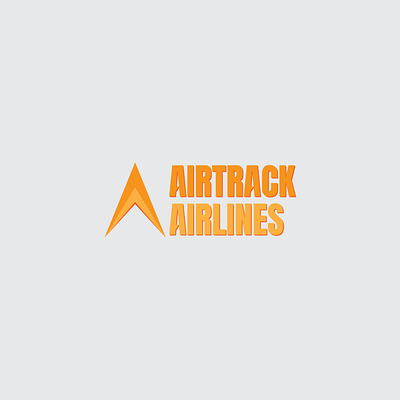 AIRTRACK AIRLINES #dailylogochallenge branding graphic design logo