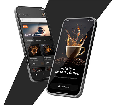Coffee Shop Mobile Application app ui coffee coffee mobile apps coffee shop coffee shop mobile app ui coffee shop mobile apps