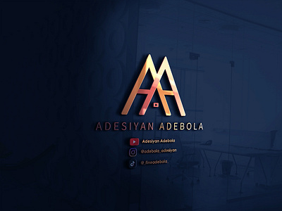 Logo Design for Adesiyan Adebola's YouTube Channel branding graphic design logo