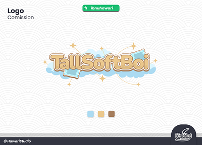 Logo For Vtuber TallSoftBoi logocute vtuber