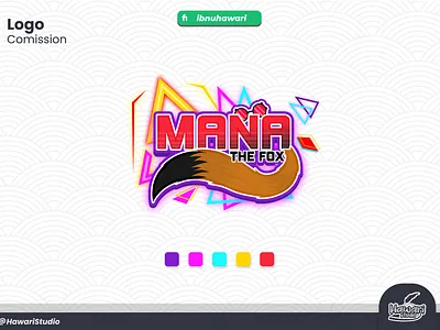 Logo For Vtuber Mana logo vtuber