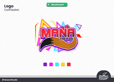 Logo For Vtuber Mana logo vtuber