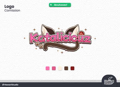 Logo For Vtuber Kataliciouz cute logo logo vtuber