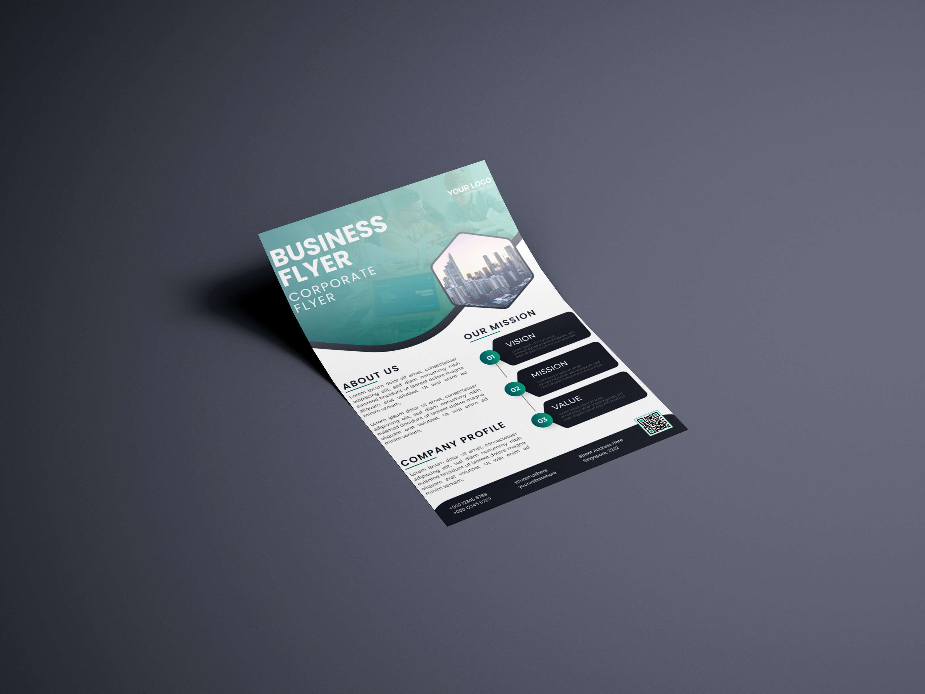 Business Flyer Design By Md Rakibur Hasan On Dribbble