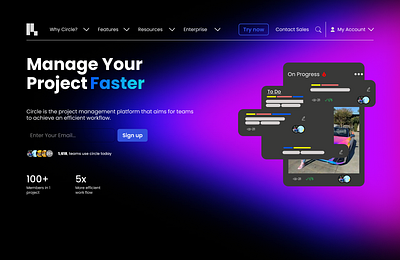 Manage ur project faster