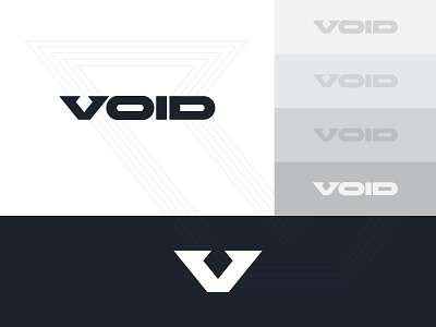 VOID Wordmark brand design brand identity branding clothing design logo menswear minimal modern logo v v icon v letter viking void