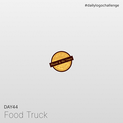 Day 44 | Food Truck | Daily Logo Challenge dailylogochallenge day44 design graphic design logo
