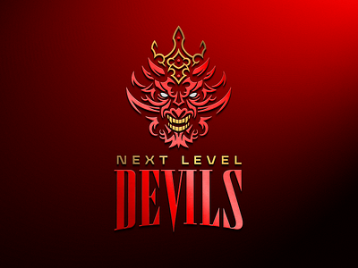 Next Level Devils basketball branding design devil graphic design illustration illustrator logo vector