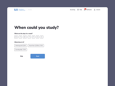Test step, form design form personal account quize step test ui ux uxdesign
