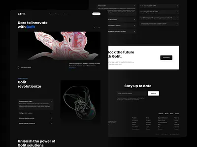 Landing Page - Builder 2 ai landing page ai website branding dark mode lading page builder landing page landing page design landing page templates layout design logo minimalist saas saas landing page ui ui kist landing page ui kit ui kit saas landing page ui templates ux ui design website