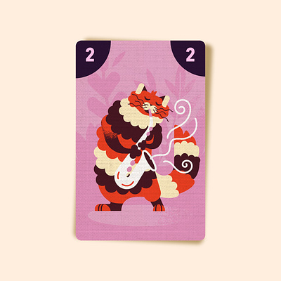 Cat Blues — Saxophone art blues board game card game cat design graphic design illustration print print design vector