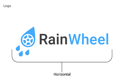 Logo Design - Brand Identity - Rain Wheek minimalistlogo