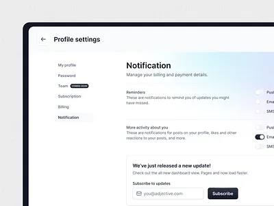 Notification Page | Screenshot Beautifier | SaaS Web Application notification page product design saas web app ui ui design user experience ux design web app web application
