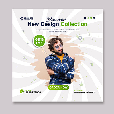 Brand new best collections post design advertising banner fashion magazine new balance new collection post design social media social media post streetwear styling