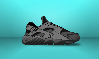 Huarache illustration design huarache illustration nike