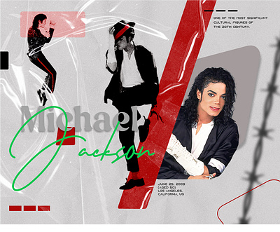 Michael Jackson banner book design brand identity cd cover flyer graphic designer michael jackson minimal minimal design music social media post
