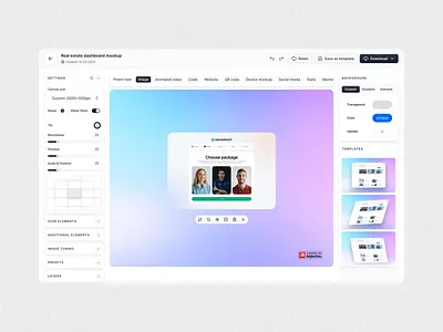 Image Beautifier | Screenshot Beautifier | SaaS Web Application image product design saas web app ui ui design user experience ux design web app web application
