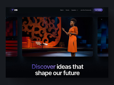 VIS | Demo site for Webflow Conf 2023 branding design graphic design minimal ui ux website