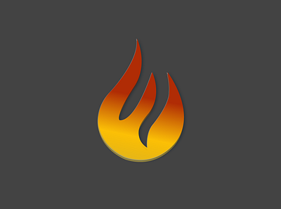 Fire Logo branding graphic design illu illustration logo ve vector