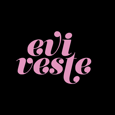 evi⚡- eviveste rebranding animation bolt fashion illustration kinetic typography logo logo animation motion design motion graphics typography vector