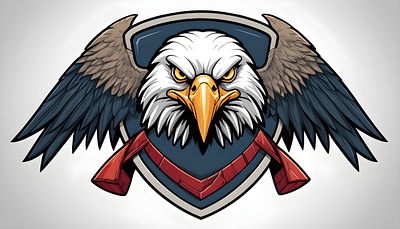 Eagle mascot gaming logo badge eagle badge eagle emotes eagle gaming logo eagle mascot logo emotes