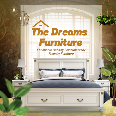 Dreams Furniture animation branding graphic design logo motion graphics