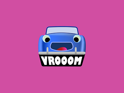 Vrooom Logo dailylogochallenge graphic design logo