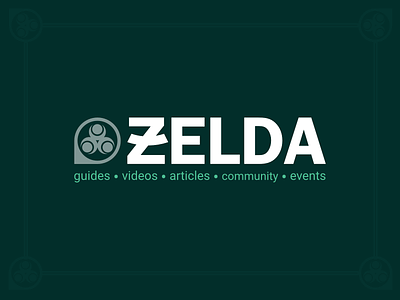 ZeldaGuide branding gaming graphic design icon identity illustration logo personal smart typography vector videogame visual identity wisdom zelda