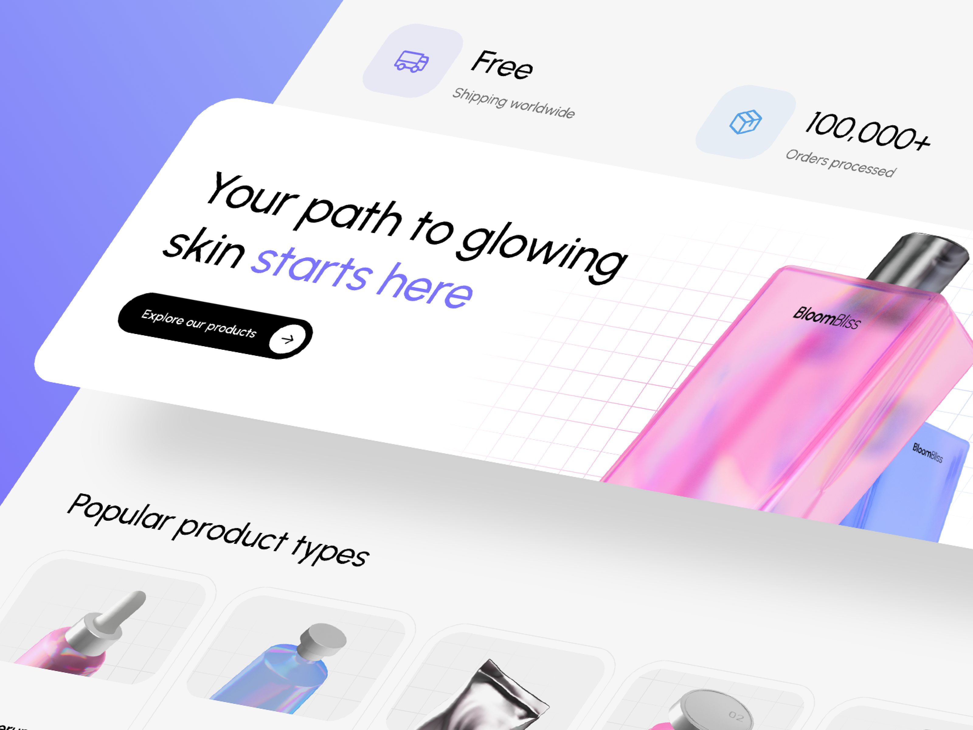Example of Landing Page Design